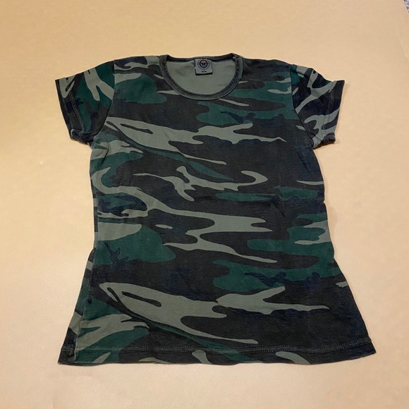 Vintage Fitted Camo Tee